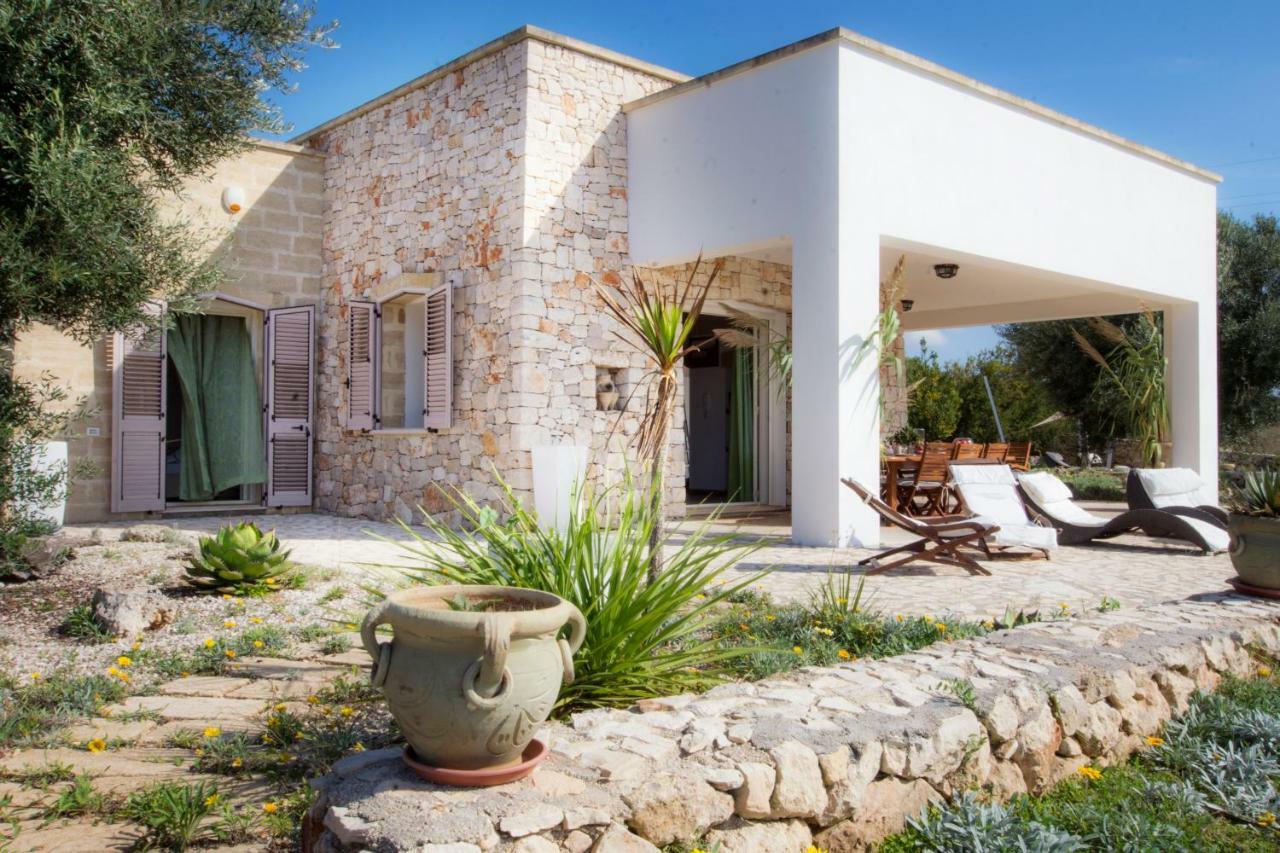 Le Gioie - Villa Macchia Mediterranea - Splendida Villa Vista Mare Immersa Nel Verde Torre Pali Exterior foto